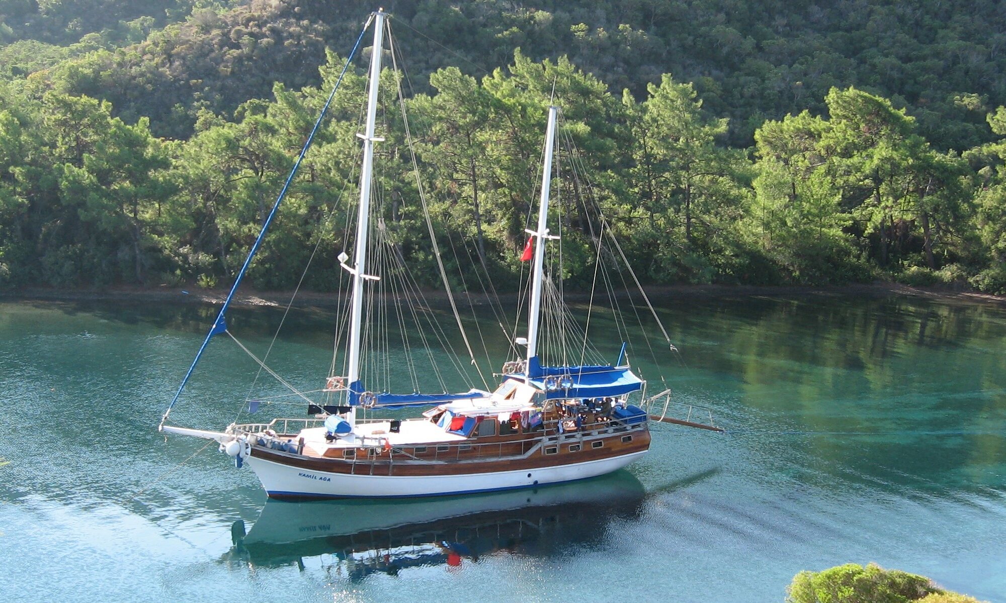 Croisière en caïque et goélette